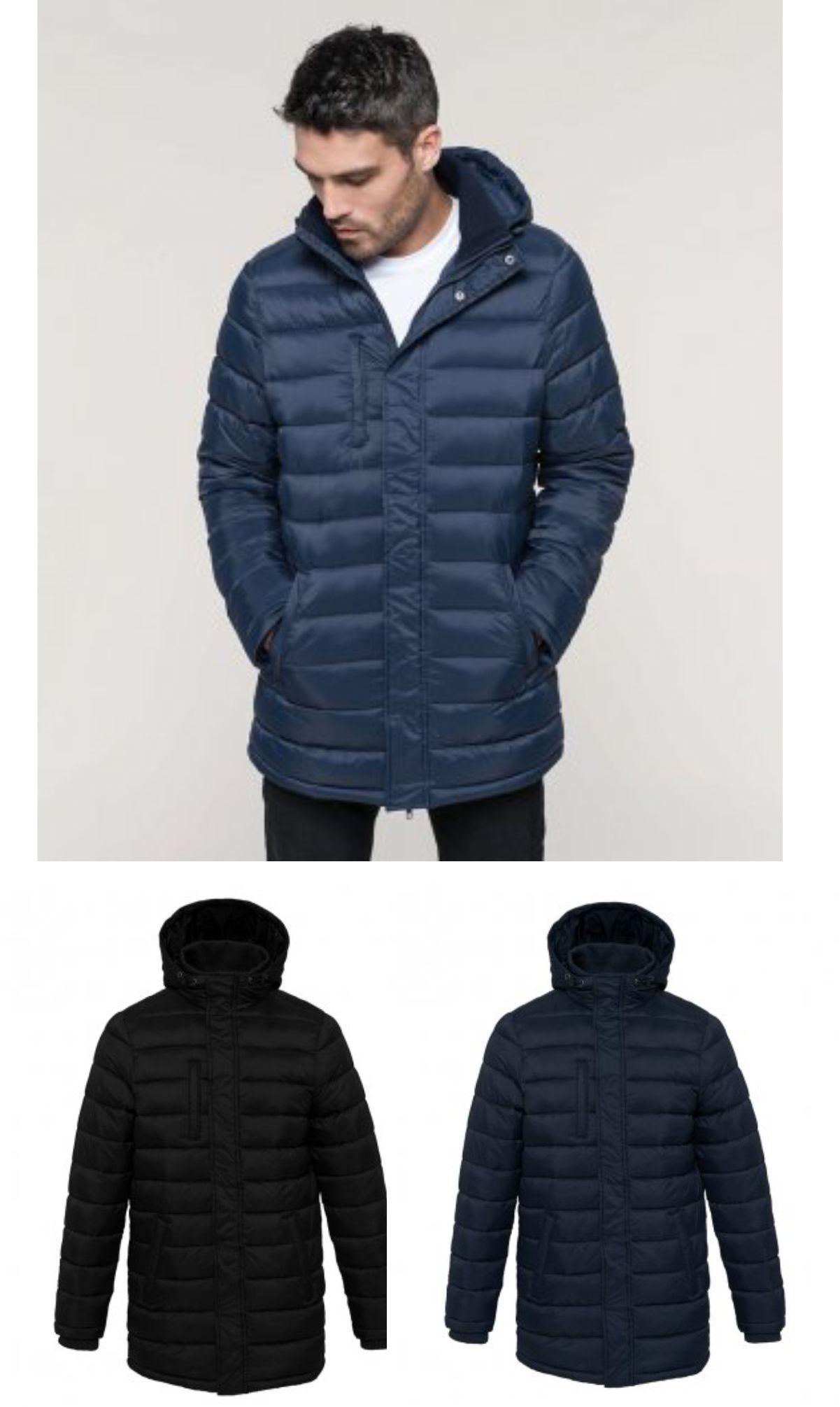 KB6128 Kariban Lightweight Long Padded Jacket  KB6128 Kariban Lightweight Long Padded Jacket